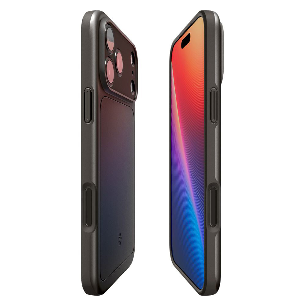 MagSafe tok Apple iPhone 17 Pro Max-hoz, Spigen, Thin Fit, Szürke