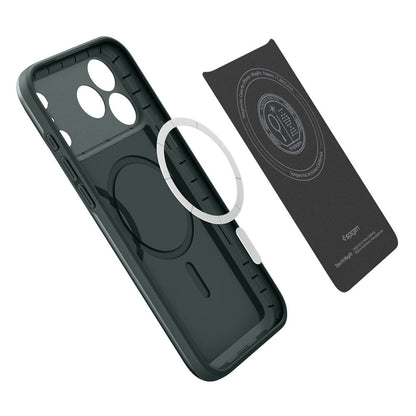 MagSafe tok Apple iPhone 17 Pro Max-hoz, Spigen, Thin Fit, Zöld ACS10275