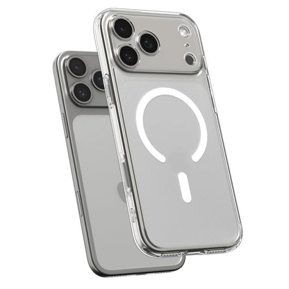 MagSafe tok Apple iPhone 17 Pro Max-hez, Spigen, Ultra Hybrid, Szatén Fehér