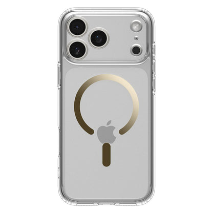 MagSafe tok Apple iPhone 17 Pro Max-hez, Spigen, Ultra Hybrid, Átlátszó Arany