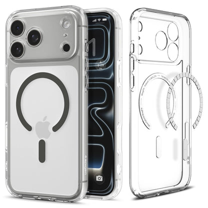 MagSafe tok Apple iPhone 17 Pro Max-hez, Spigen, Ultra Hybrid, Szürke