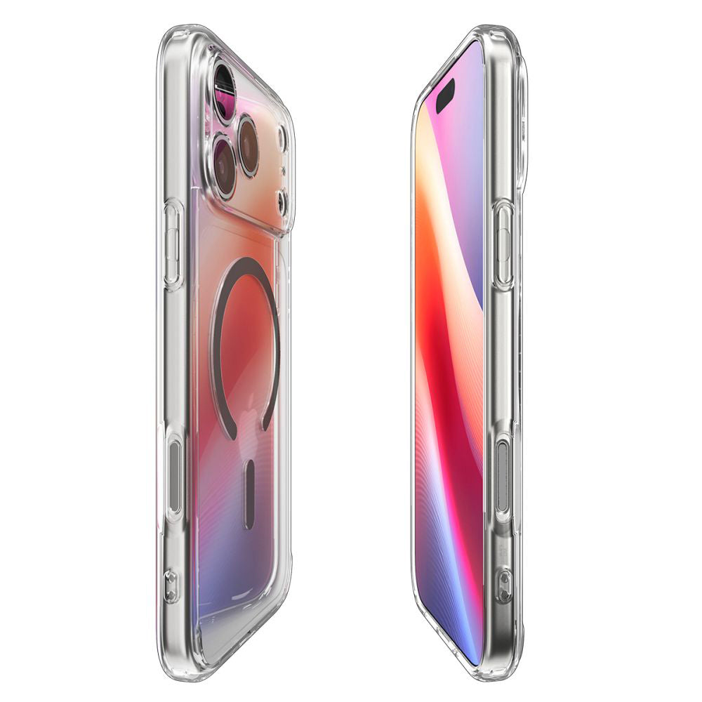 MagSafe tok Apple iPhone 17 Pro Max-hez, Spigen, Ultra Hybrid, Szürke