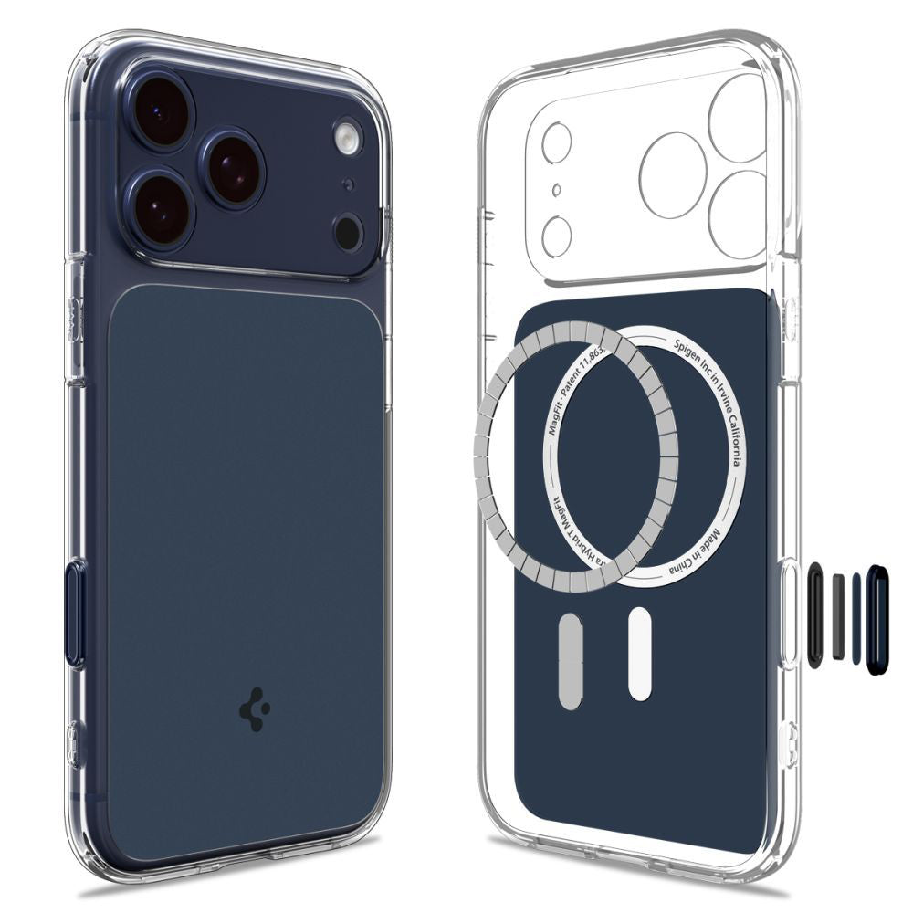 MagSafe tok Apple iPhone 17 Pro Max-hez, Spigen, Ultra Hybrid T, Matt Kék ACS10473