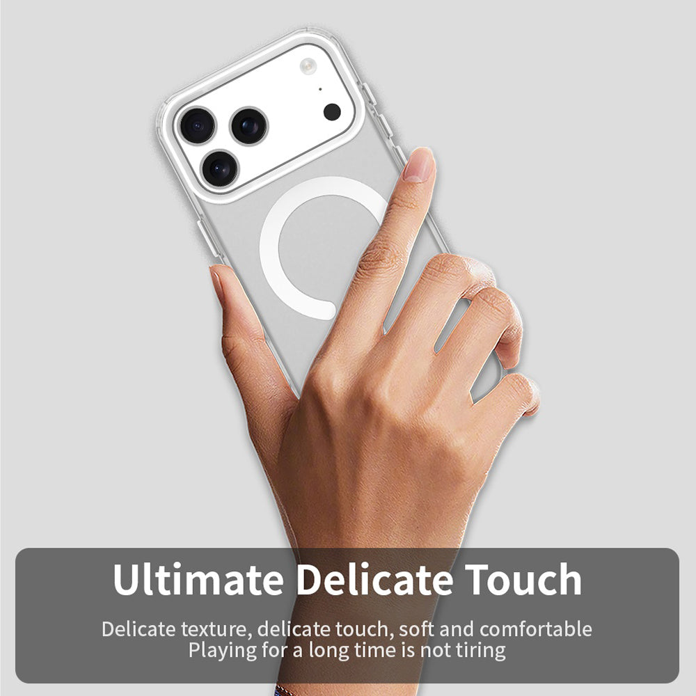 MagSafe tok Apple iPhone 17 Pro Max-hoz, Techsuit, CandyCase, Fehér