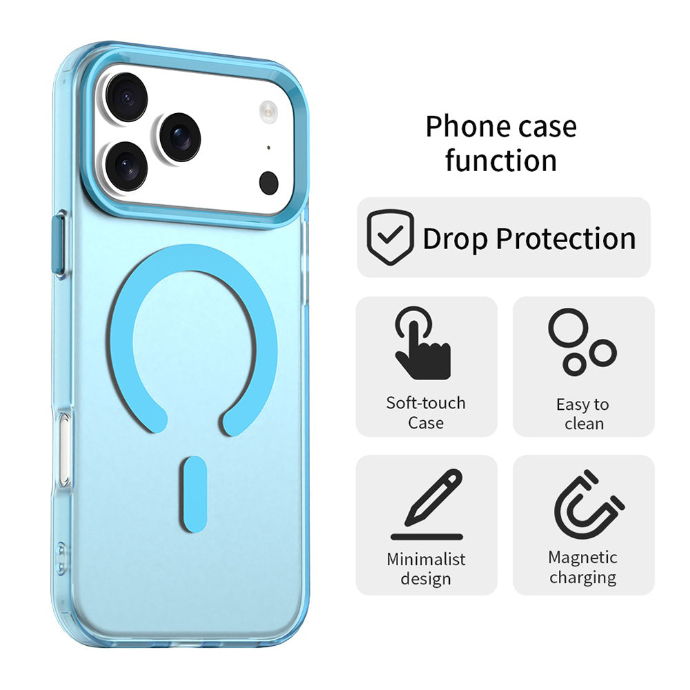 MagSafe tok Apple iPhone 17 Pro Max-hoz, Techsuit, CandyCase, Kék
