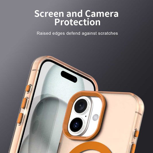 MagSafe tok Apple iPhone 17 Pro Max-hoz, Techsuit, CandyCase, Narancssárga