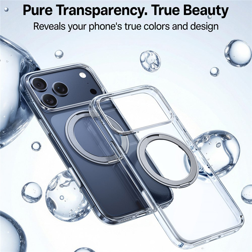 MagSafe tok Apple iPhone 17 Pro Max-hez, Torras, Ostand Pro, Átlátszó