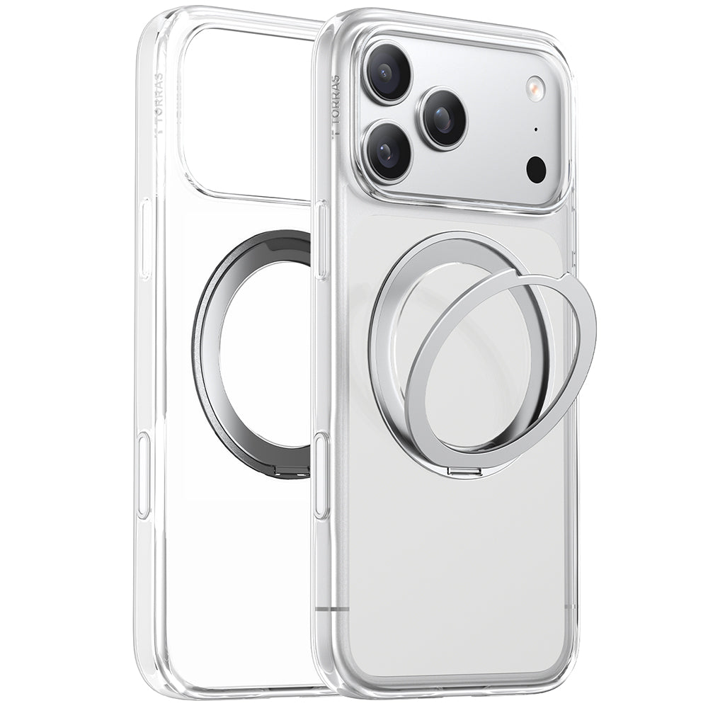 MagSafe tok Apple iPhone 17 Pro Max-hez, Torras, Ostand Pro, Átlátszó