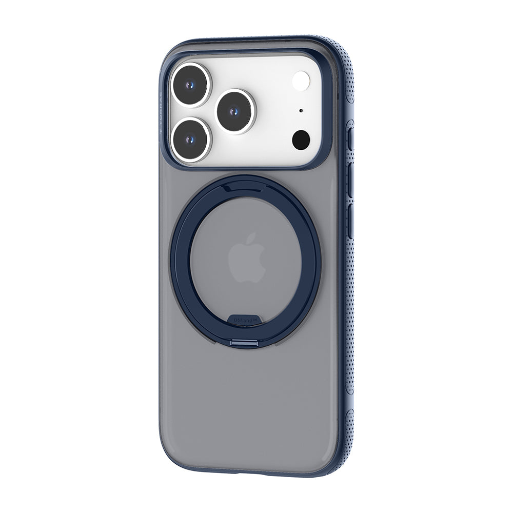 MagSafe tok Apple iPhone 17 Pro Max-hoz, Torras, Ostand R Fitness, Kék