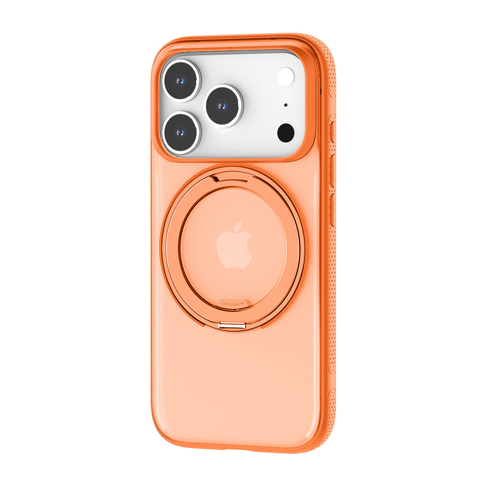 MagSafe tok Apple iPhone 17 Pro Max-hoz, Torras, Ostand R Fitness, Narancssárga