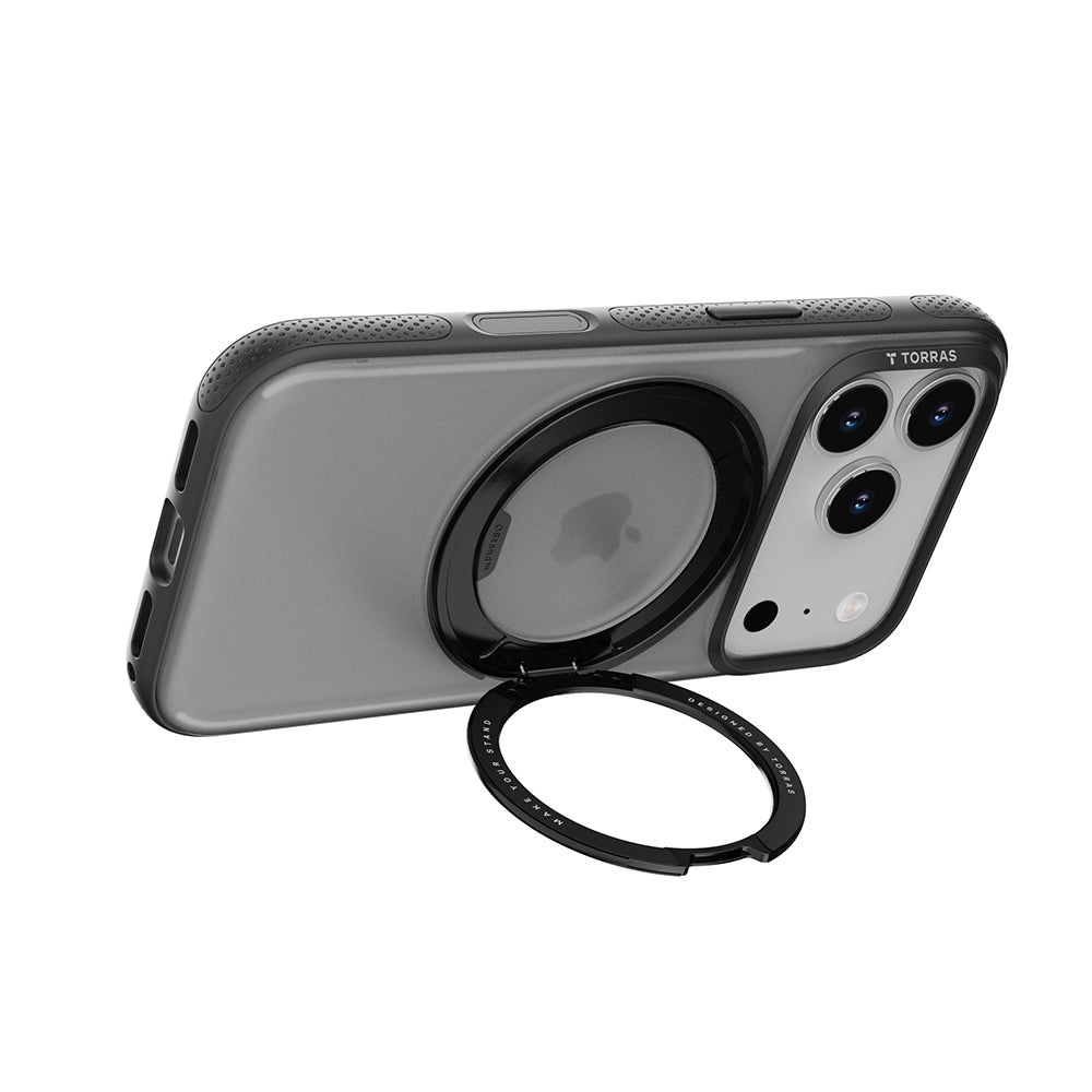 MagSafe tok Apple iPhone 17 Pro Max-hoz, Torras, Ostand R Fitness, Átlátszó