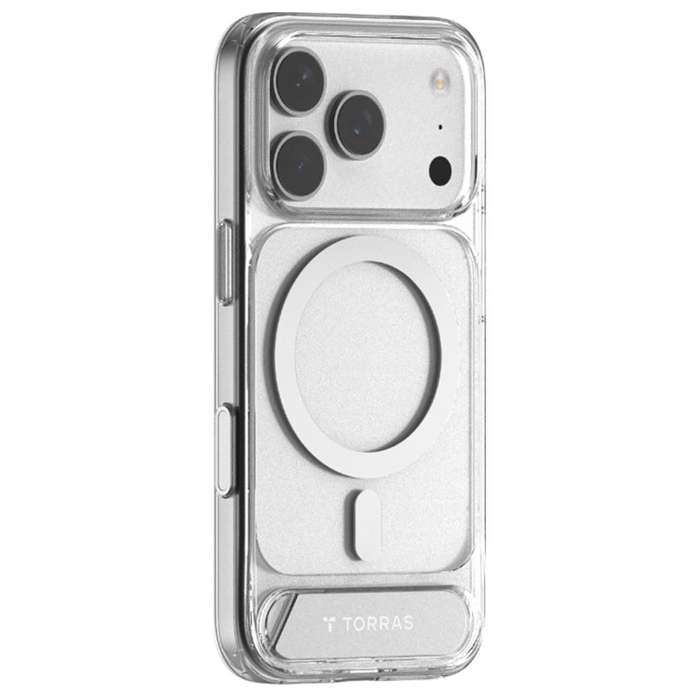MagSafe tok Apple iPhone 17 Pro Max-hoz, Torras, Pstand, Átlátszó