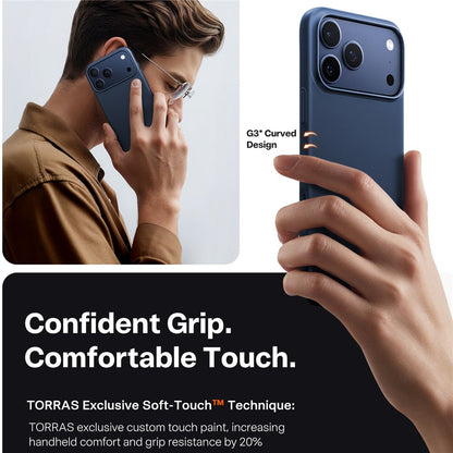 MagSafe tok Apple iPhone 17 Pro Max-hoz, Torras, SlimFit, Kék