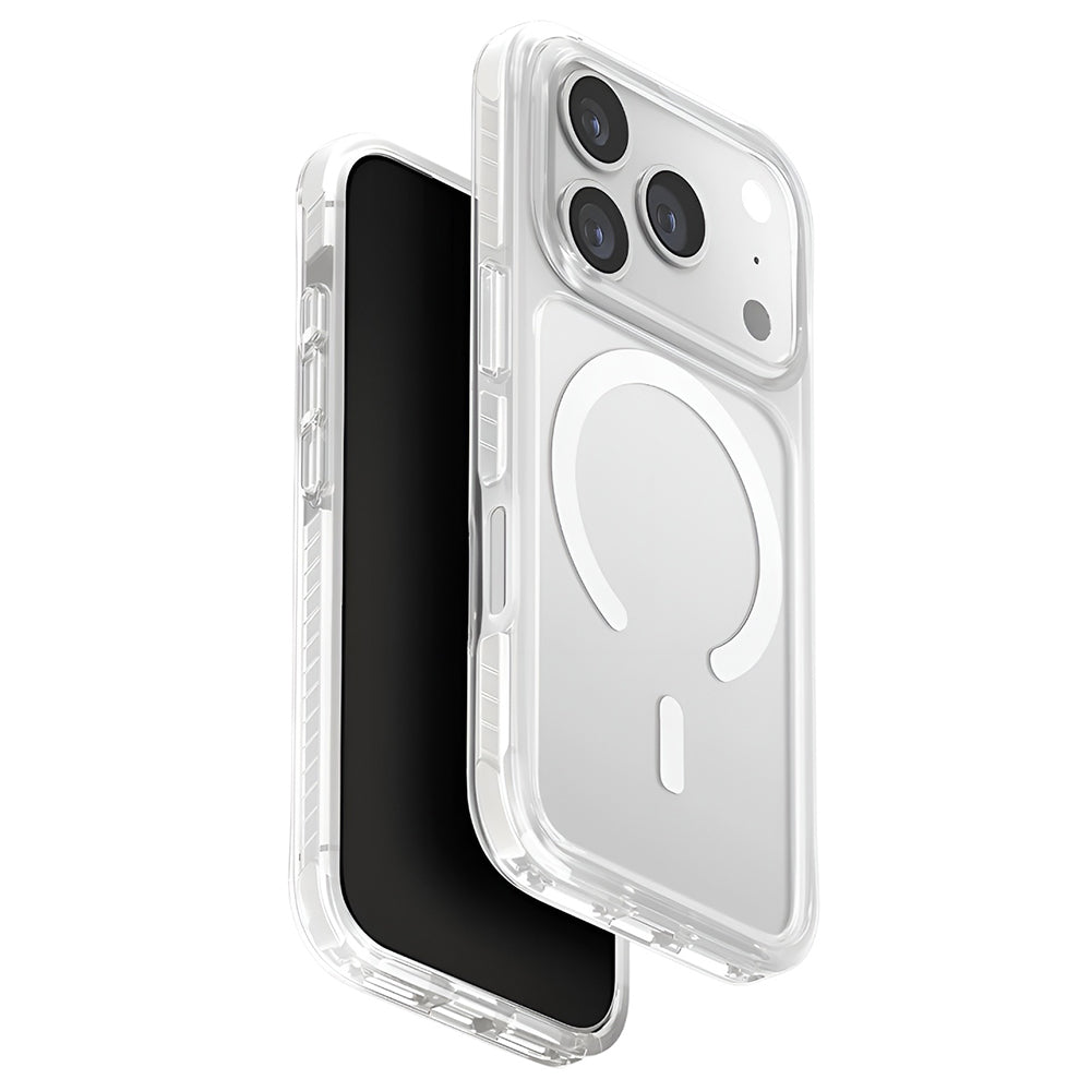 MagSafe tok Apple iPhone 17 Pro Max-hoz, UNIQ, Combat MagClick, Fehér