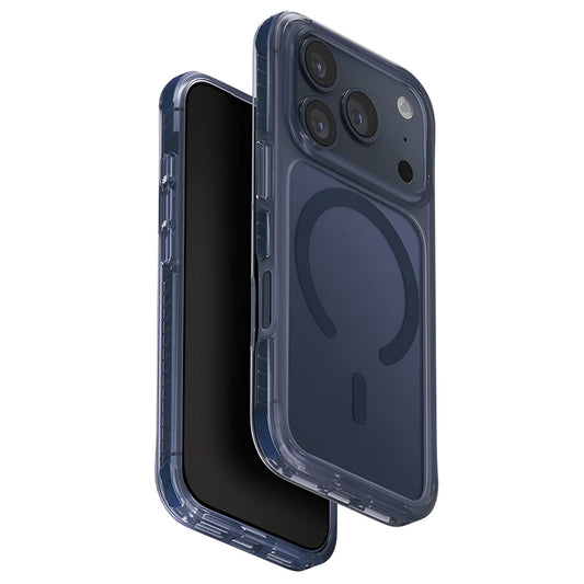 MagSafe tok Apple iPhone 17 Pro Max-hoz, UNIQ, Combat MagClick, Kék