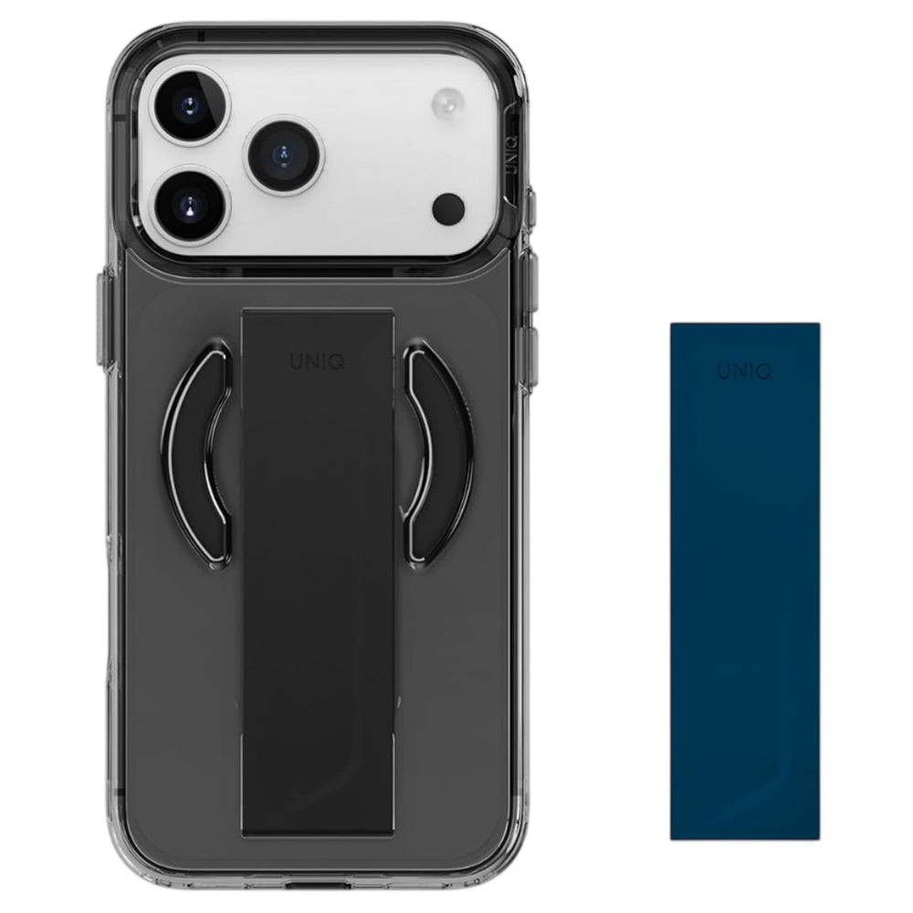 MagSafe tok Apple iPhone 17 Pro Max-hoz, UNIQ, Heldro Air MagClick, Fekete
