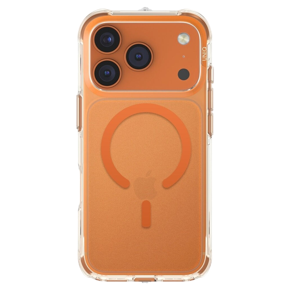 MagSafe Case for Apple iPhone 17 Pro Max, UNIQ, LifePro Xtreme MagClick, Orange