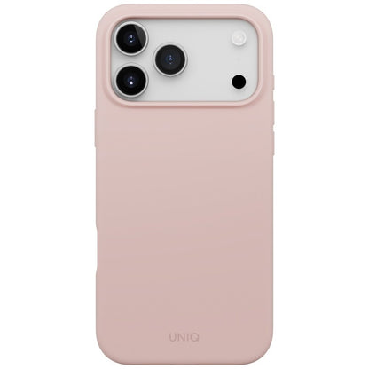 MagSafe tok Apple iPhone 17 Pro Max-hoz, UNIQ, Lino MagClick, Rózsaszín