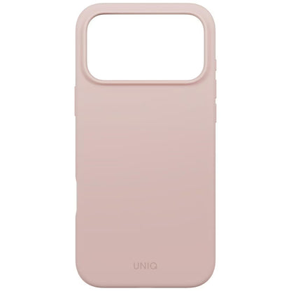 MagSafe tok Apple iPhone 17 Pro Max-hoz, UNIQ, Lino MagClick, Rózsaszín