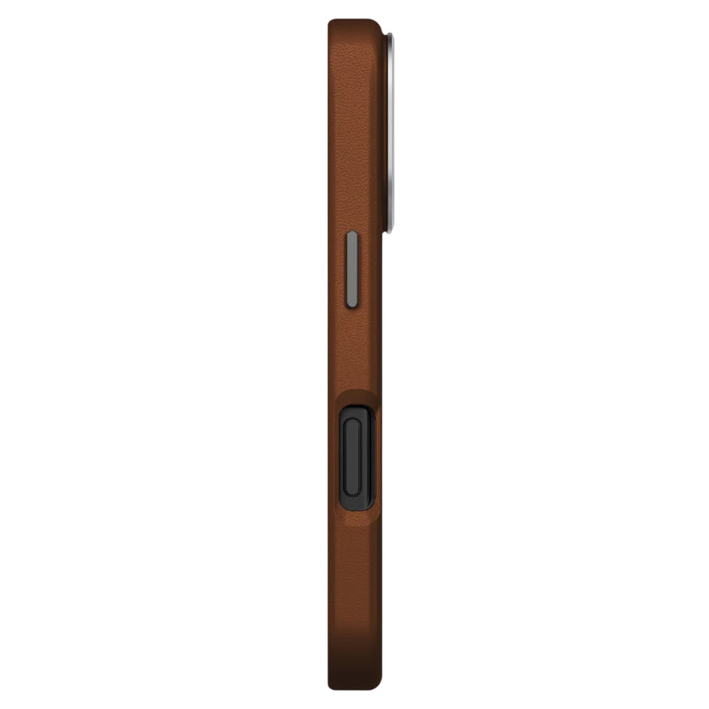 MagSafe tok Apple iPhone 17 Pro Max-hoz, UNIQ, Lyden Leatherette, Barna