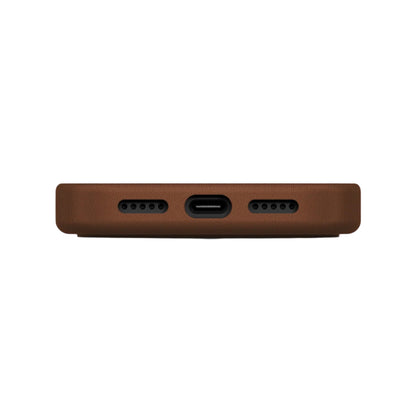 MagSafe tok Apple iPhone 17 Pro Max-hoz, UNIQ, Lyden Leatherette, Barna