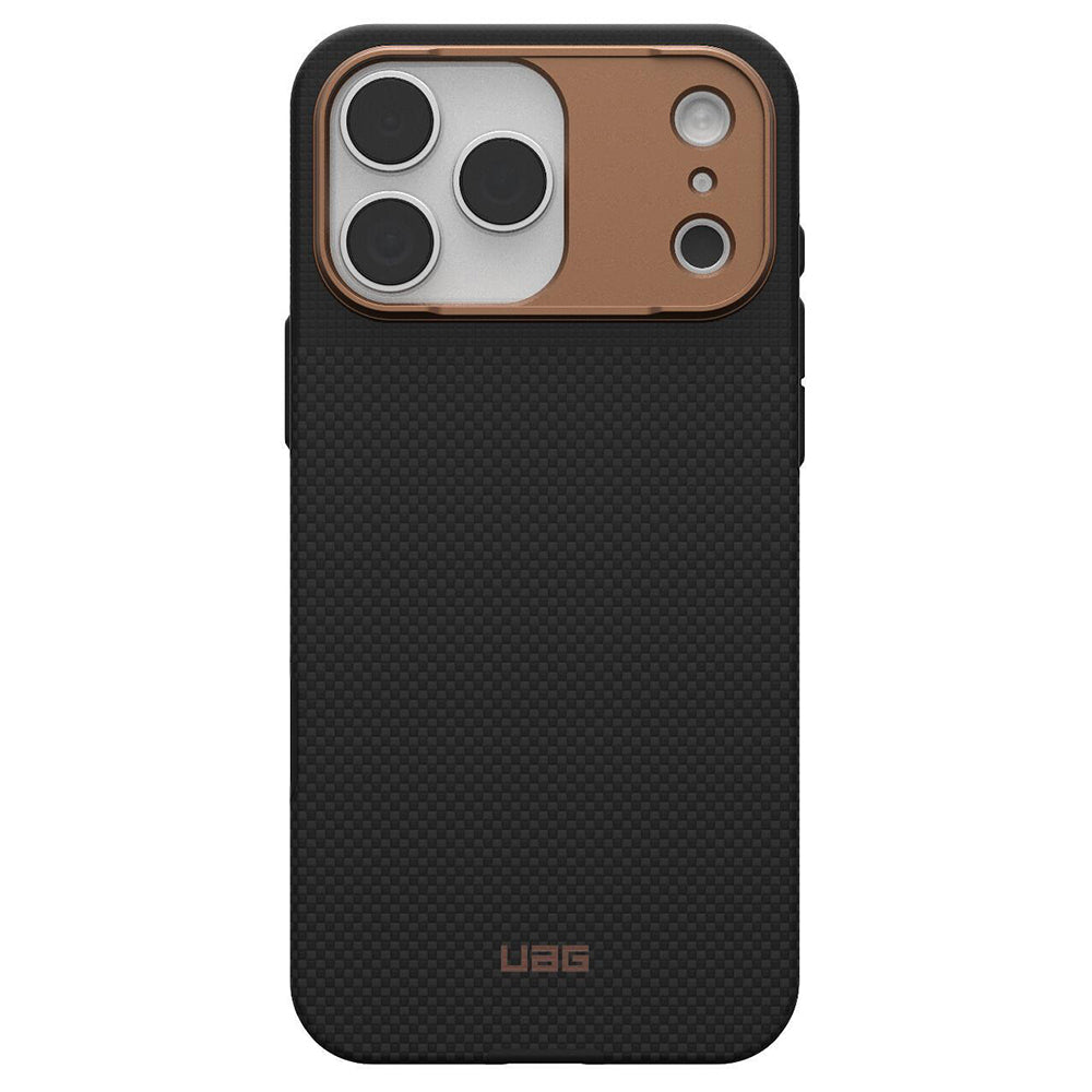 MagSafe tok Apple iPhone 17 Pro Max-hoz, Urban Armor Gear, Fibr Armr, Fekete Bronz