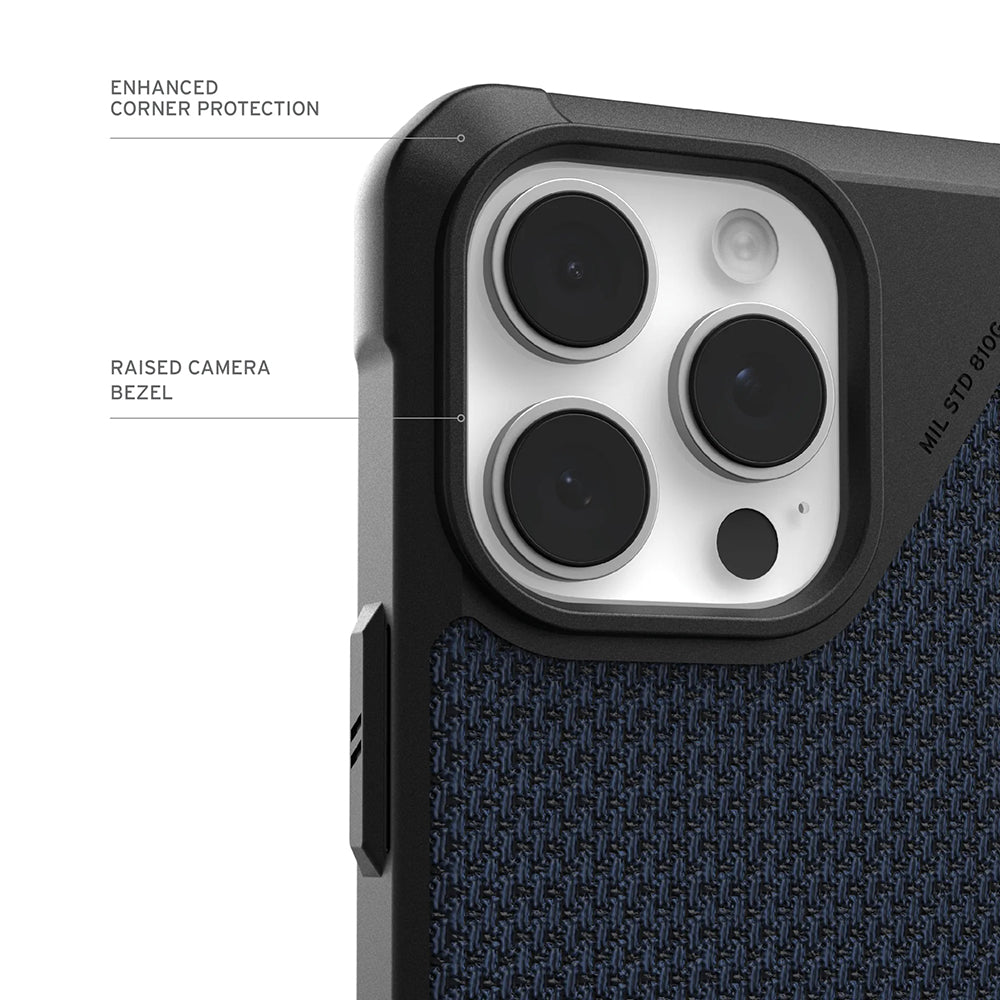 MagSafe tok Apple iPhone 17 Pro Max-hoz, Urban Armor Gear, Metropolis LT Kevlar, Tengerészkék