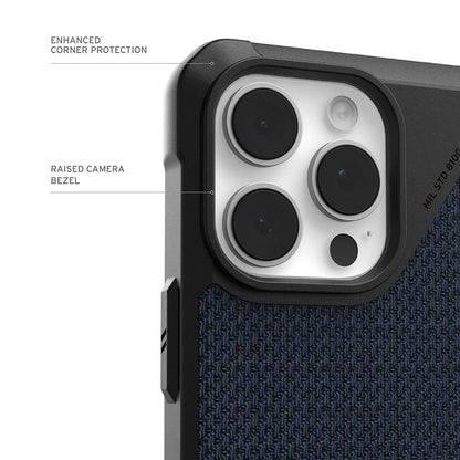 MagSafe tok Apple iPhone 17 Pro Max-hoz, Urban Armor Gear, Metropolis LT Kevlar, Tengerészkék