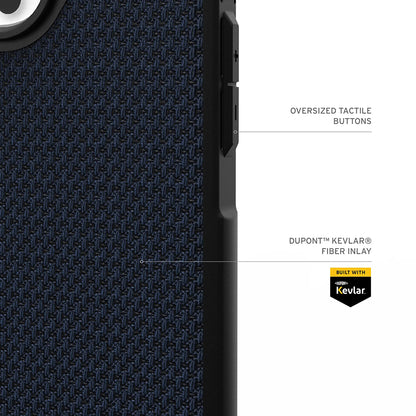 MagSafe tok Apple iPhone 17 Pro Max-hoz, Urban Armor Gear, Metropolis LT Kevlar, Tengerészkék