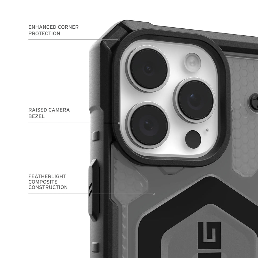 MagSafe tok Apple iPhone 17 Pro Max-hoz, Urban Armor Gear, Pathfinder Clear, Szürke