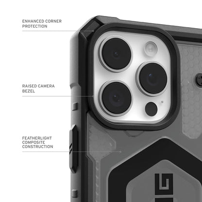 MagSafe tok Apple iPhone 17 Pro Max-hoz, Urban Armor Gear, Pathfinder Clear, Szürke