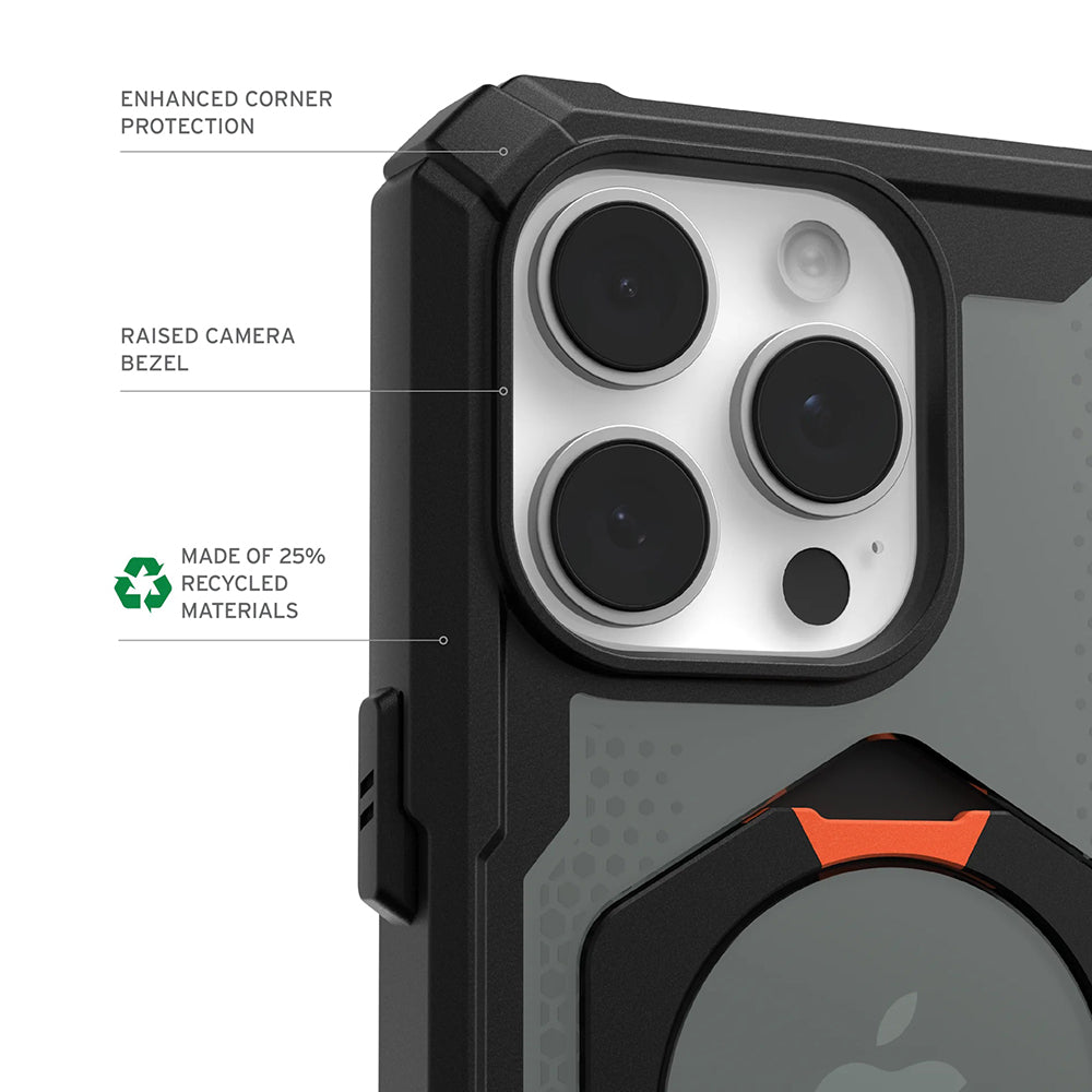 MagSafe tok Apple iPhone 17 Pro Max-hoz, Urban Armor Gear, Plasma XTE, Fekete
