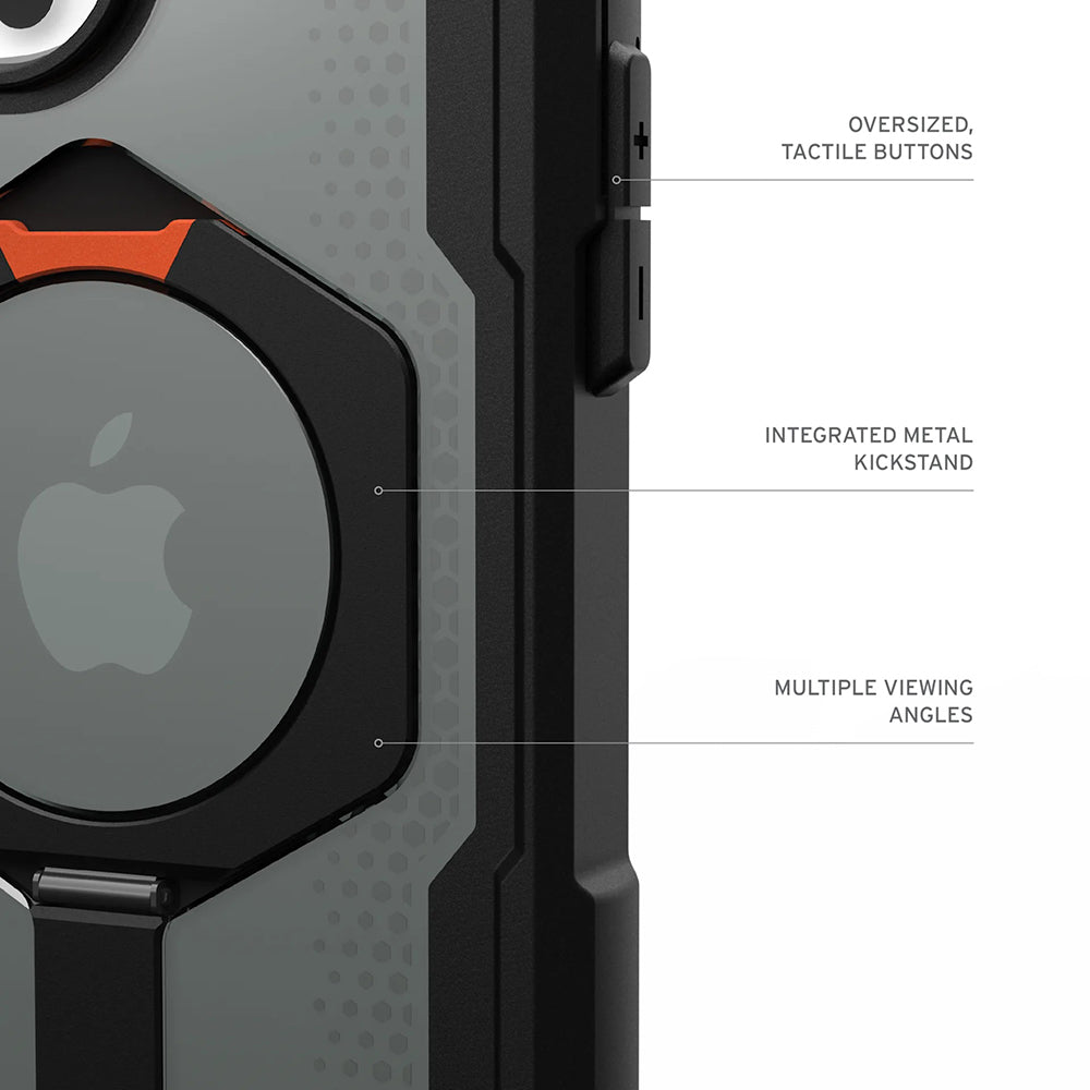 MagSafe tok Apple iPhone 17 Pro Max-hoz, Urban Armor Gear, Plasma XTE, Fekete