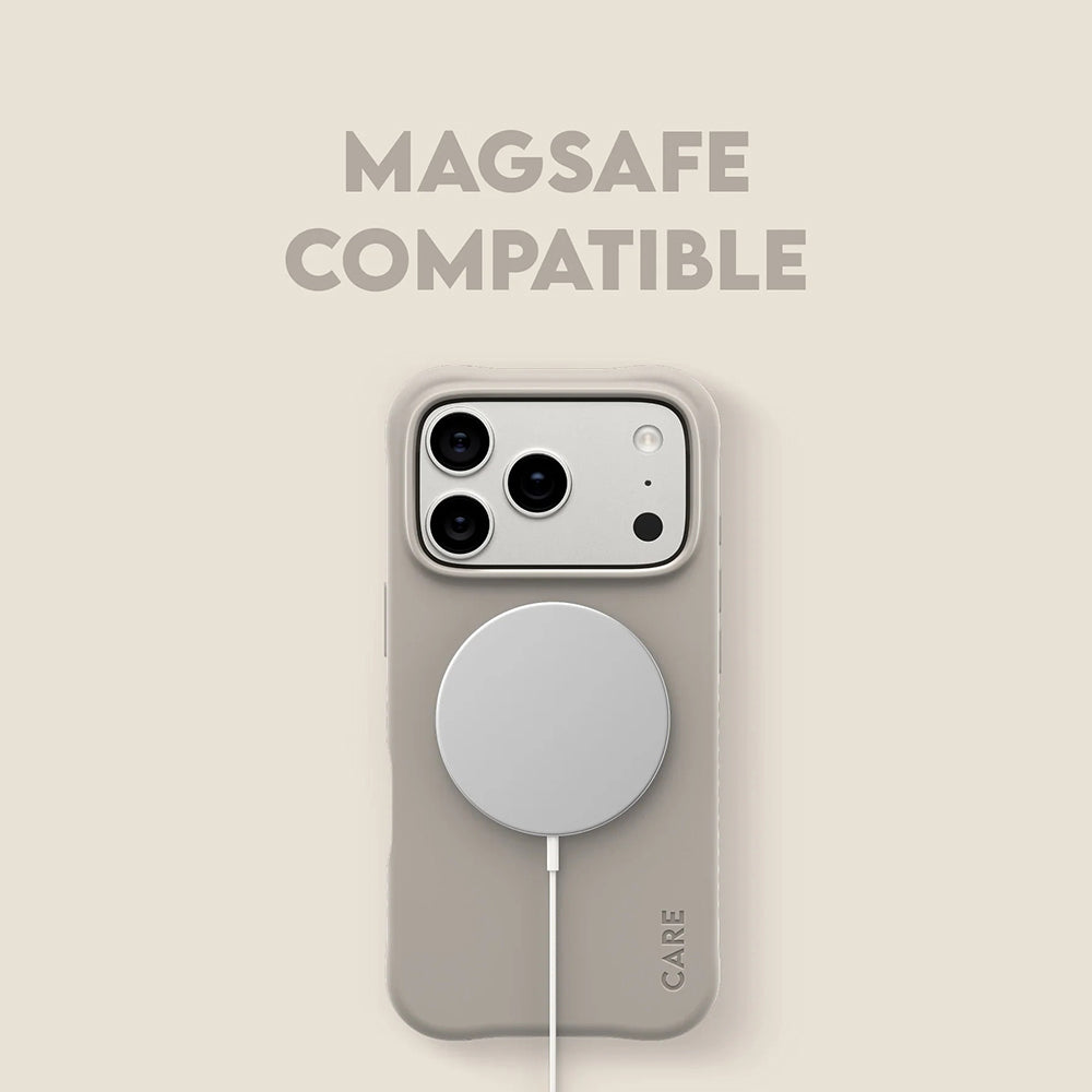 MagSafe tok Apple iPhone 17 Pro-hoz, PanzerGlass, Divatos Beige