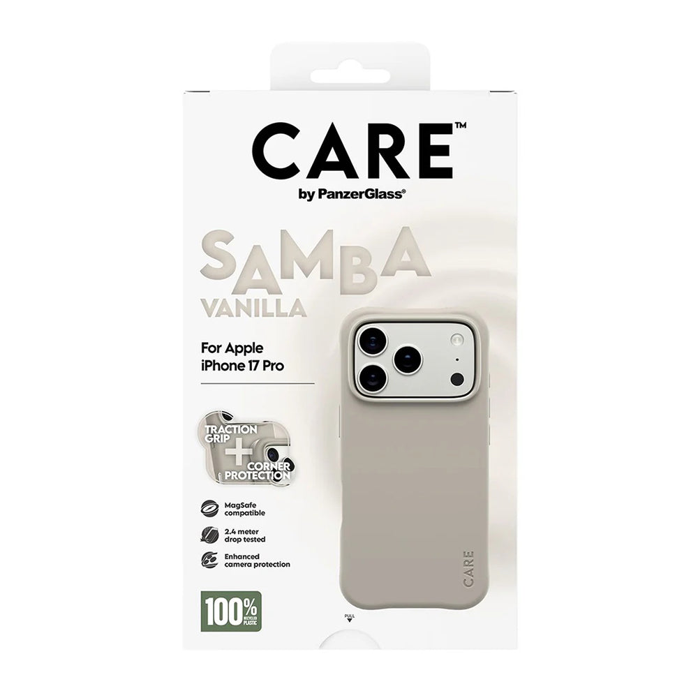 MagSafe tok Apple iPhone 17 Pro-hoz, PanzerGlass, Divatos Beige