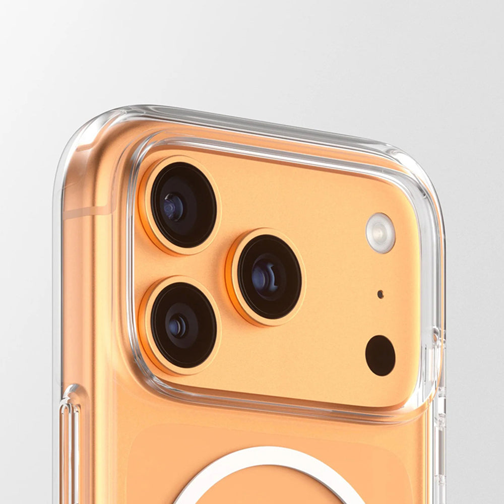 MagSafe tok Apple iPhone 17 Pro-hoz, PanzerGlass, Állványos funkció, Átlátszó