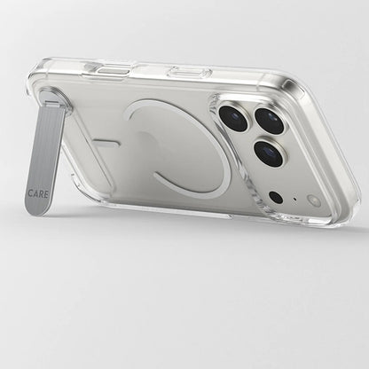 MagSafe tok Apple iPhone 17 Pro-hoz, PanzerGlass, Állványos funkció, Átlátszó