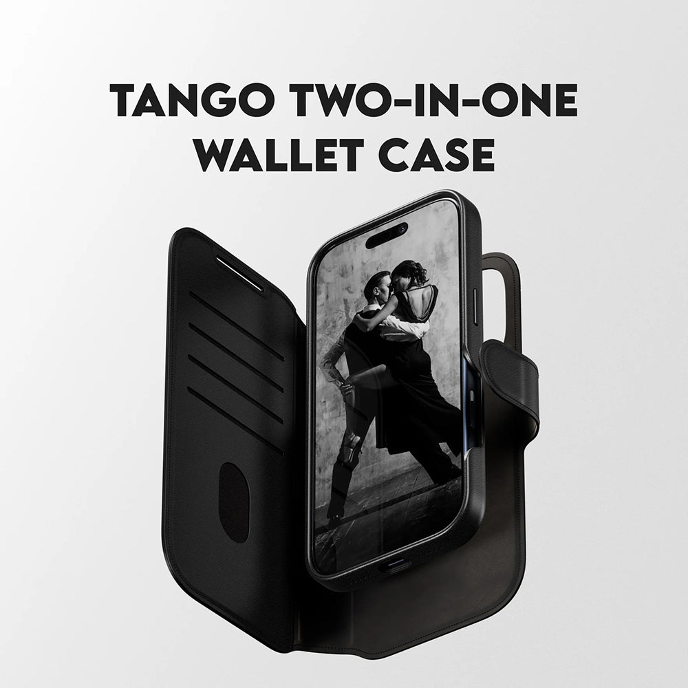 MagSafe tok Apple iPhone 17 Pro-hoz, PanzerGlass, Care Feature Tango Two-in-One, Fekete