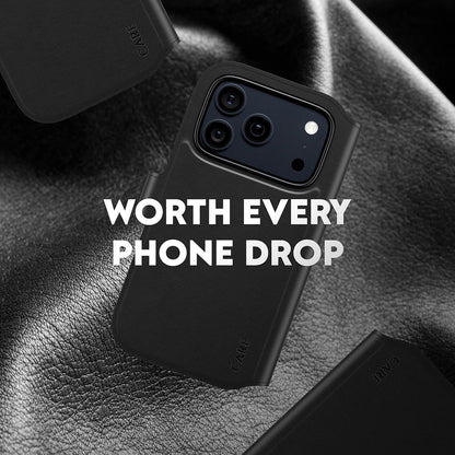 MagSafe tok Apple iPhone 17 Pro-hoz, PanzerGlass, Care Feature Tango Two-in-One, Fekete