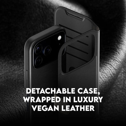 MagSafe tok Apple iPhone 17 Pro-hoz, PanzerGlass, Care Feature Tango Two-in-One, Fekete