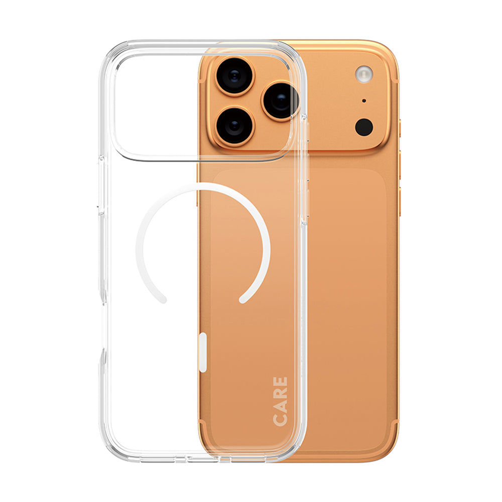 MagSafe tok Apple iPhone 17 Pro-hoz, PanzerGlass, Care Urban Explorer, Átlátszó Fehér