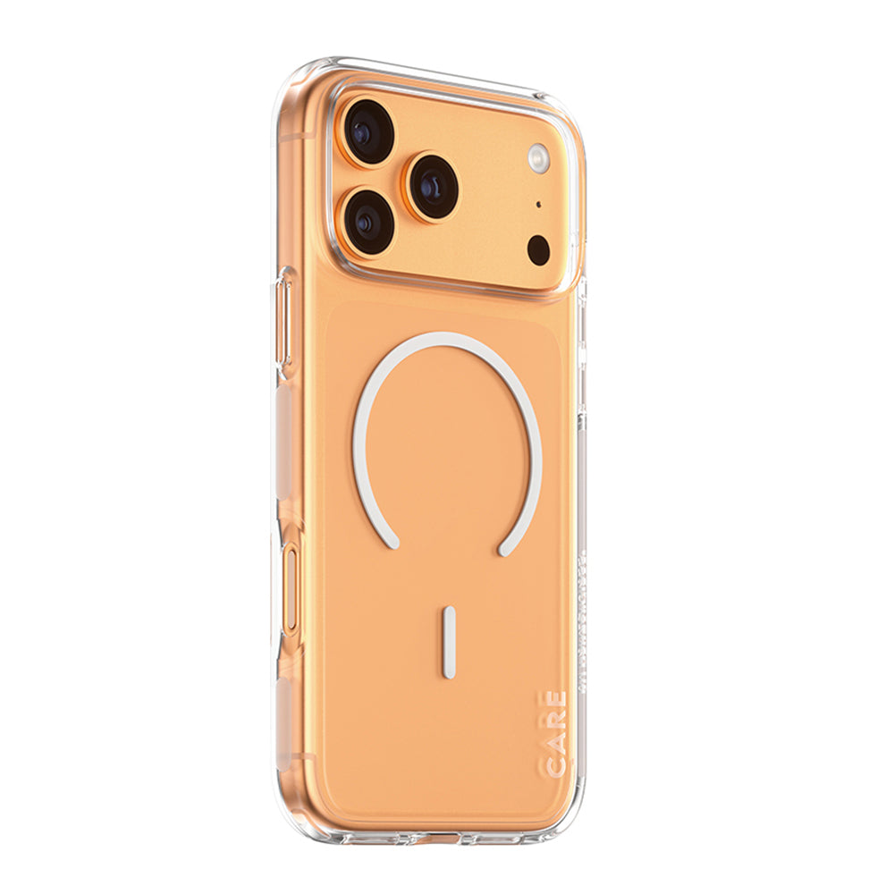 MagSafe tok Apple iPhone 17 Pro-hoz, PanzerGlass, Care Urban Explorer, Átlátszó Fehér