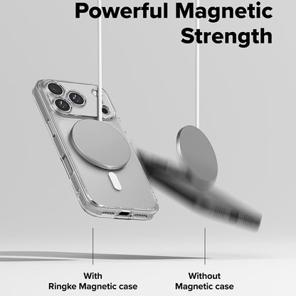MagSafe tok Apple iPhone 17 Pro-hoz, Ringke, Fusion, Matt átlátszó