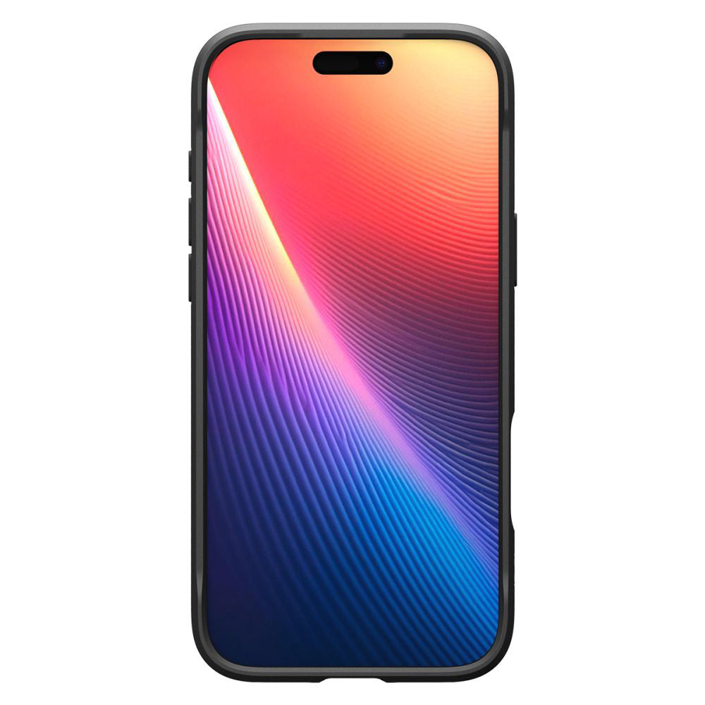 MagSafe tok Apple iPhone 17 Pro-hoz, Spigen, Rugged Armor, Matt Fekete