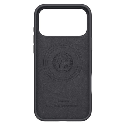 MagSafe tok Apple iPhone 17 Pro-hoz, Spigen, Silicone Fit, Fekete