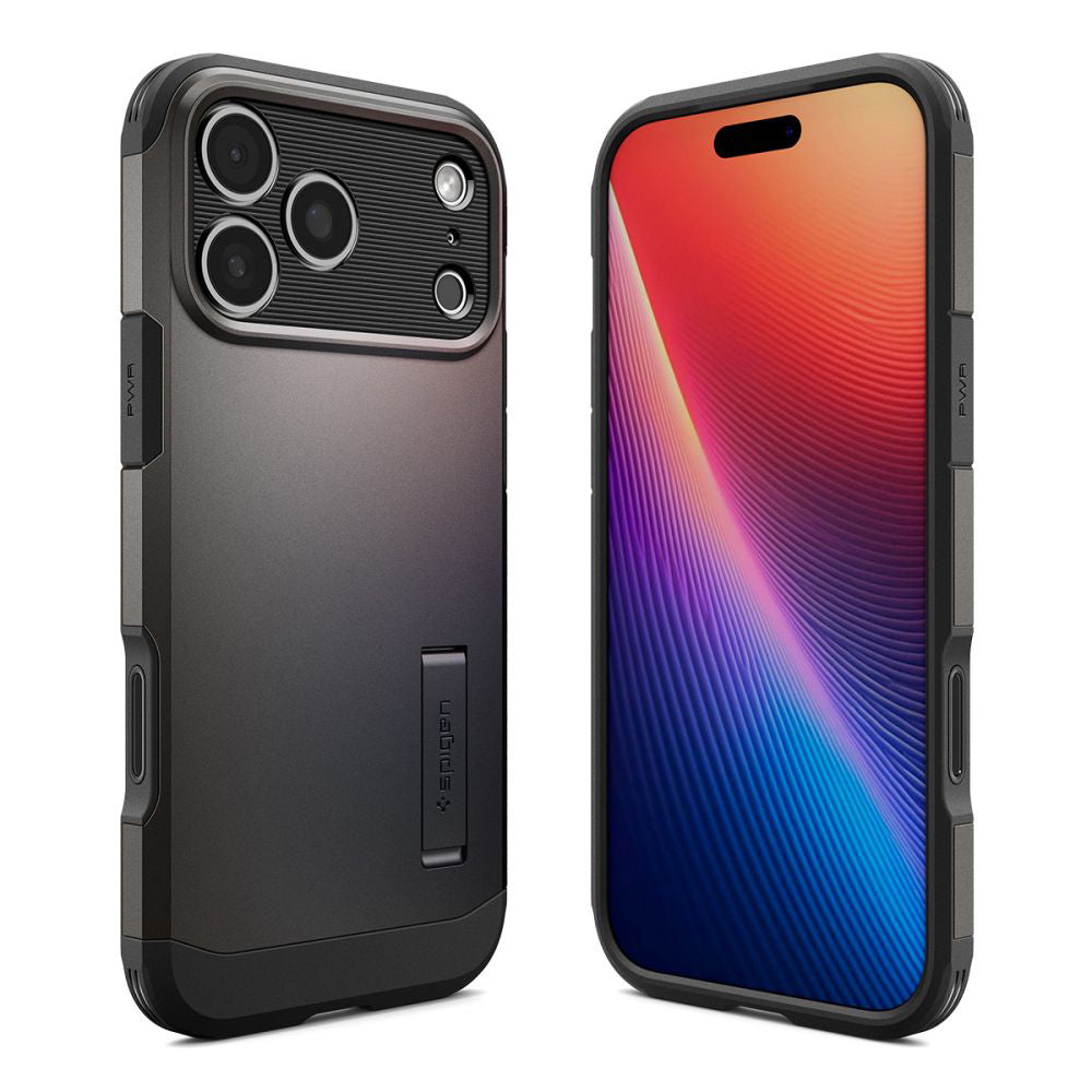 MagSafe tok Apple iPhone 17 Pro-hoz, Spigen, Tough Armor T, Szürke