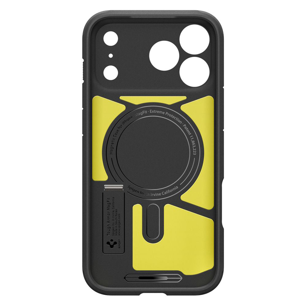 MagSafe tok Apple iPhone 17 Pro-hoz, Spigen, Tough Armor T, Szürke