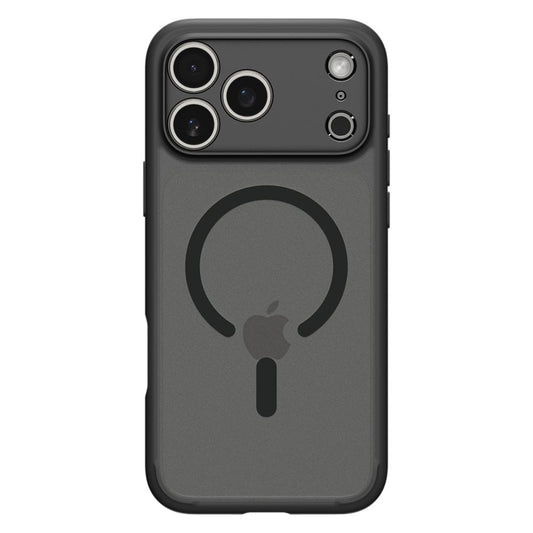MagSafe tok Apple iPhone 17 Pro-hoz, Spigen, Ultra Hybrid, Szatén Fekete