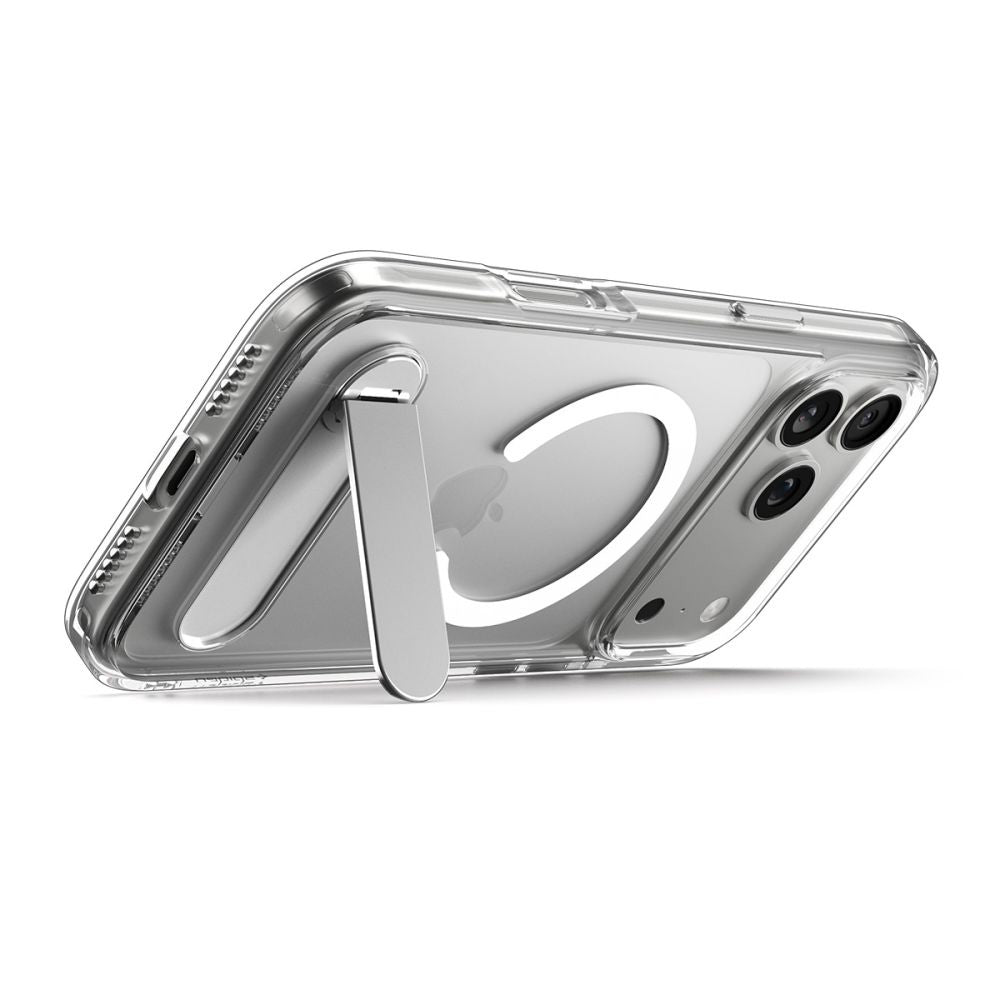 MagSafe tok Apple iPhone 17 Pro-hoz, Spigen, Ultra Hybrid S, Átlátszó