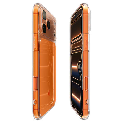 MagSafe tok Apple iPhone 17 Pro-hoz, Spigen, Ultra Hybrid T, Narancssárga ACS10477